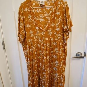 Knox Rose 2XL mustard dress